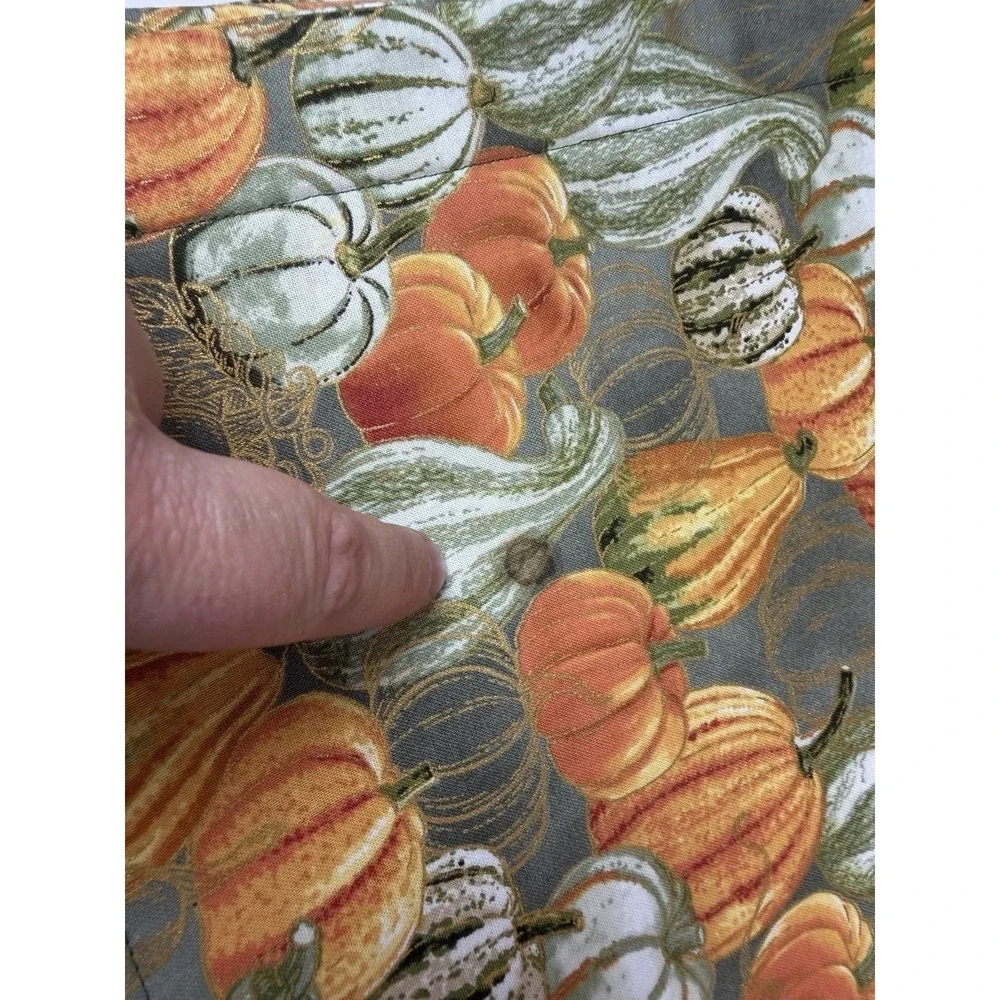 Handmade Placemats Thanksgiving Fall Pumpkin Autumn Harvest Decor‎ Lot Of 8